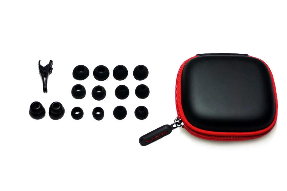 SoundMAGIC E10 Noise Isolating In-Ear Hifi Stereo Earphones 100% New & original Genuine Black, Red, Gold color