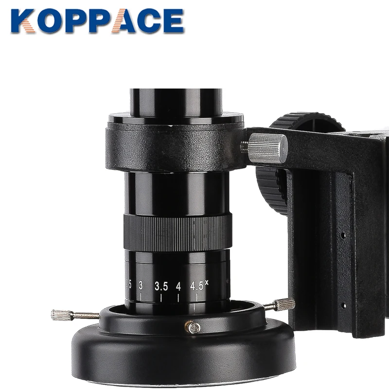 KOPPACE 17X-216X 21MP Full HD 1080P HDMI HD промышленный микроскоп для ремонта печатных плат телефона микроскоп 13,3-дюймовый экран дисплея