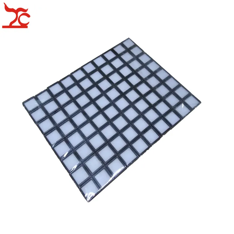 

Wholesale 80Pcs Square Plastic Loose Diamond Display Package Case Black Gem Case White Foam Pad Beads Pendant Stone Box 3*3*2cm