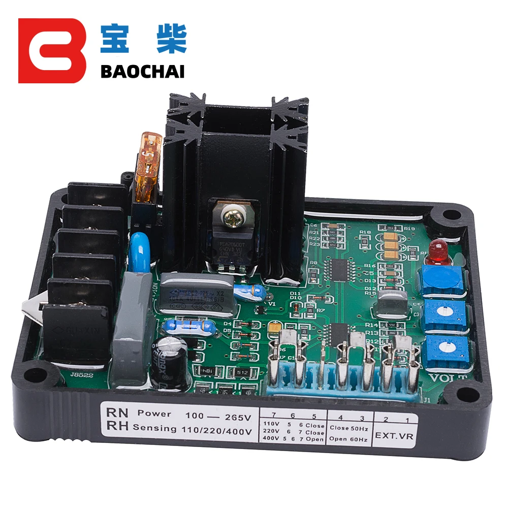 GAVR-8A AVR Generator Automatic Voltage Regulator Module Universal Brushless Ac Diesel Alternator Electric Controller Stabilizer