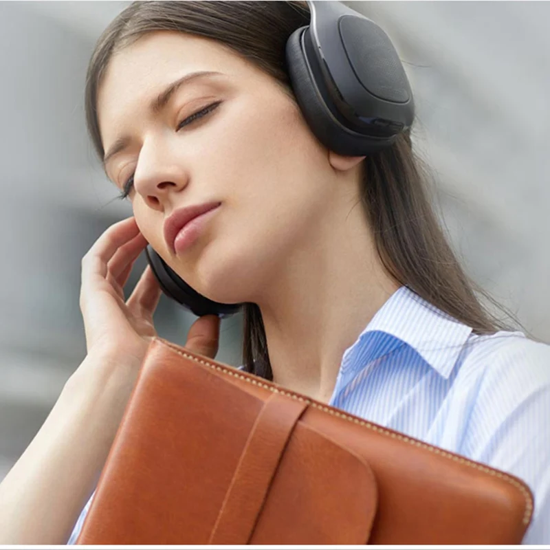 Cuffie Wireless Xiaomi Mi Bluetooth originali 4.1 auricolare Bluetooth aptX 40mm cuffie in PU dinamico per altoparlante per telefono cellulare