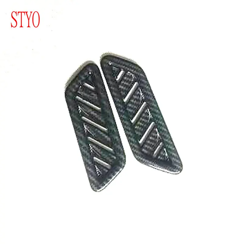 STYO Car ABS  Interior Air Conditioning Vent Cove trim For VW T-ROC 2018 2019