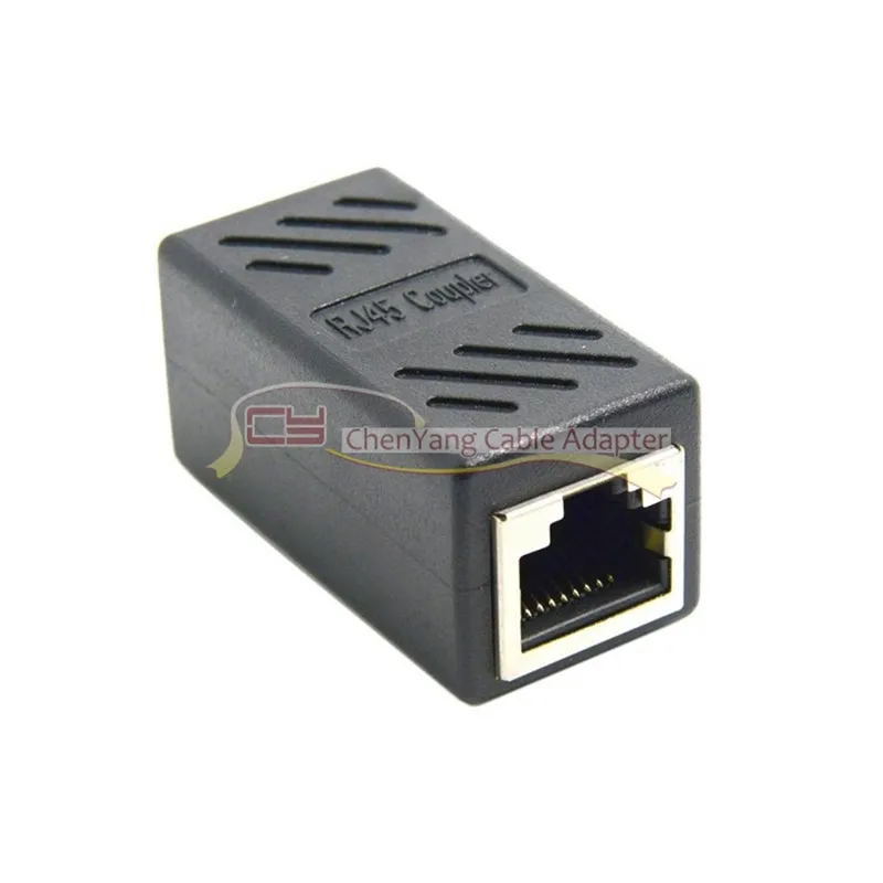 

CAT6 RJ45 Female to Female Lan Connector Ethernet Network Cable Extension Adapter With Shield