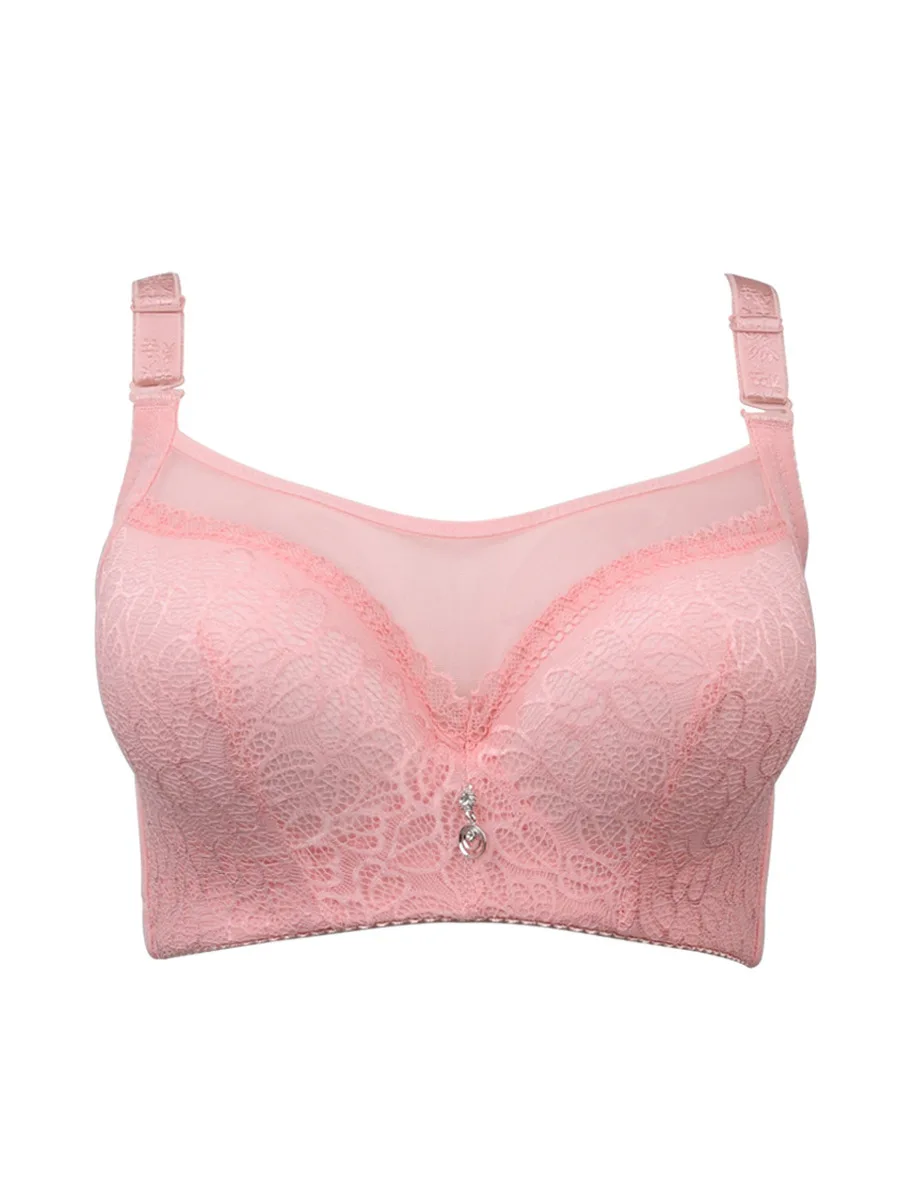 Women's Tube Top Secret Bras Sexy Lace Full Coverage Large Cup 75-105 Push  Up Top Big Bust 34-46 C D E Cotton Lingerie Underwear - AliExpress 200574005