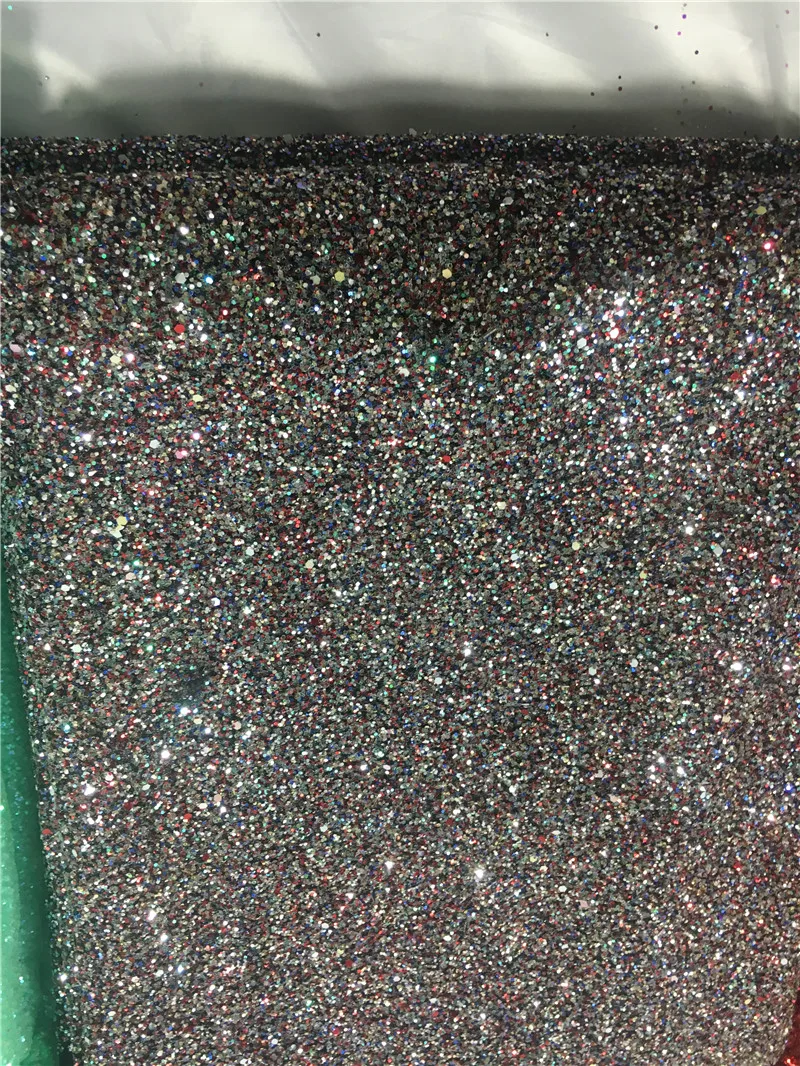

12 colors glued glitter lace fabric for fashion H-35 african glitter lace fabric for party dress 5yard/lot for party dress