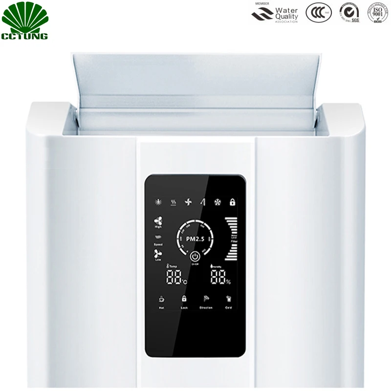 Home 20L/D Pure Atmospheric Air to Water Treatment Dispenser Generator with Intelligent RO Filter  NFC Code-Scanning Match Tech