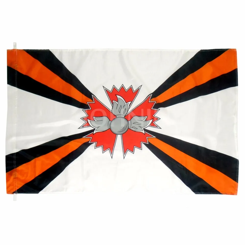 johnin polyester  90x135cm russian army intelligence links and military Flag