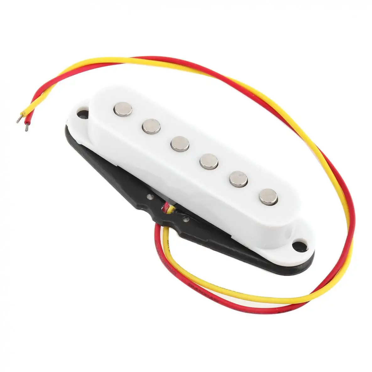 Ceramic Single Coil Sound Pickups for ST SQ 6 Strings Electric Guitars Harmonious with White / Black / Beige Colors