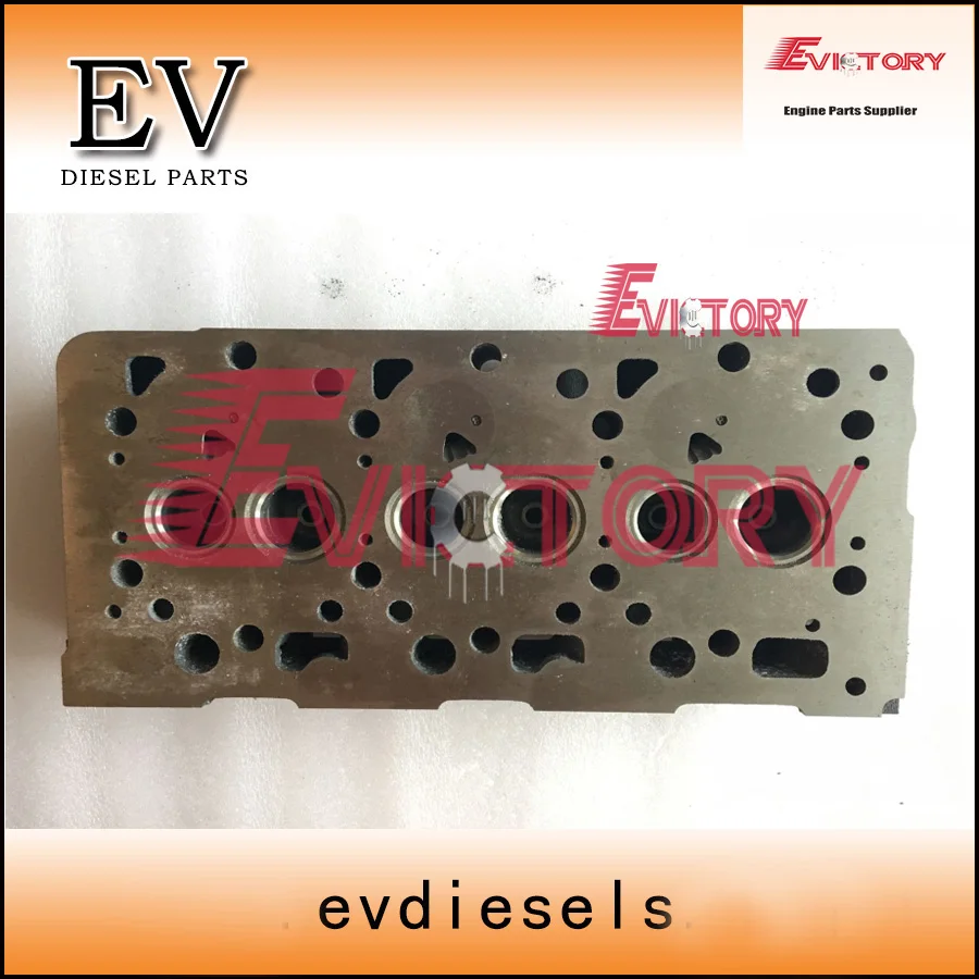 D1105 cylinder head +cylinder head gasket kit +valve kit For Kubota U-20-3S excavator