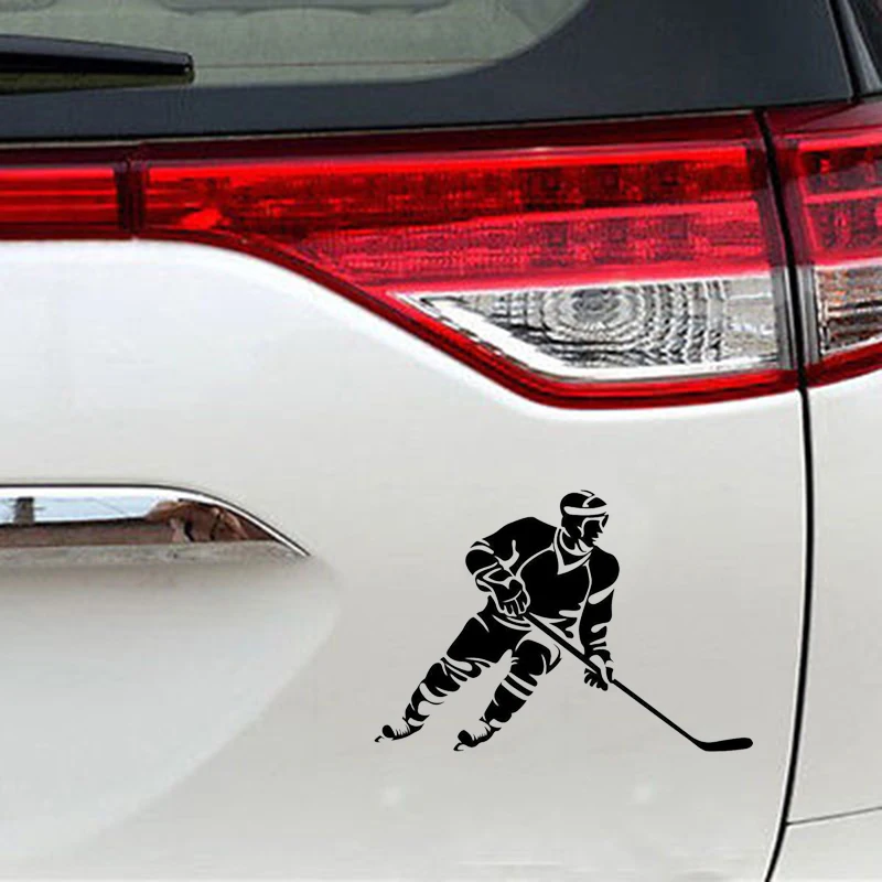 Creative ice hockey design, elegant stickers, fun car window bumpers, novel JDM drift, vinyl waterproof stickers