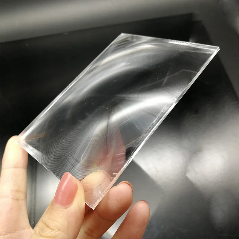 250*250mmFocal length 200/300/400mm fresnel lens for DIY projector flat  diffuser LED Acrylic Lens