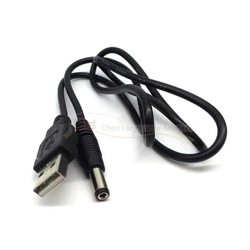 1 UDS USB plug to 5.5mm/2.1mm 5.5 - 2.1 DC barrel connector power cord AC plug conversion connector charger interface converter