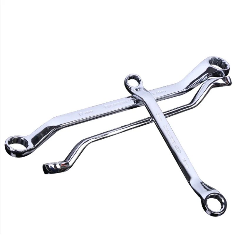 1Pcs 5.5-30mm high carbon steel wrench Mirror double box end wrench hardware tools for Auto repair machinery