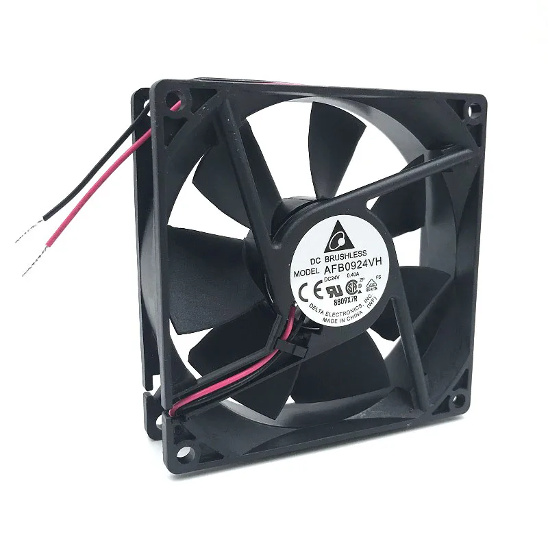 

for delta AUB0924VH AFB0924VH 9225 DCC 24V 0.40A 3800RPM 81.5CFM axial server inverter cooling fan