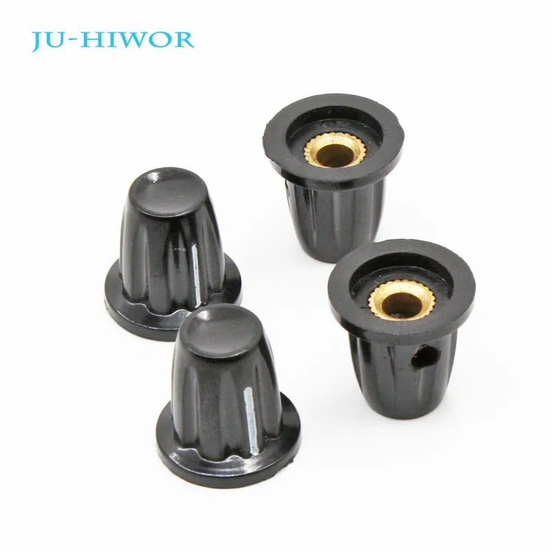 5pcs/lot ASS Knob K17-01 Bakelite Mounting Hole 4MM For Rotary Potentiometer & Encoder & Rotary Switch