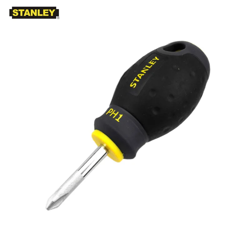 Fatmax 1-piece lifetime warranty stubby phillips screwdriver high torque cross head short screwderivers tips #1 #2 Cr.v steel