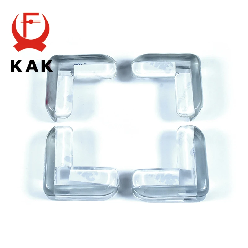 واقي زاوية KAK-Silicone للأطفال ، حماية زاوية الطاولة ، حافة مضادة للتصادم ، سلامة الطفل ، الأطفال ، 4 oy