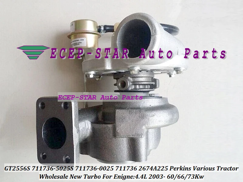 

GT2556S 711736 711736-5025S 711736-0025 711736-0029 2674A225 Turbo Turbocharger For Perkins Various Tractor 4.4L T4.40 03- 66Kw