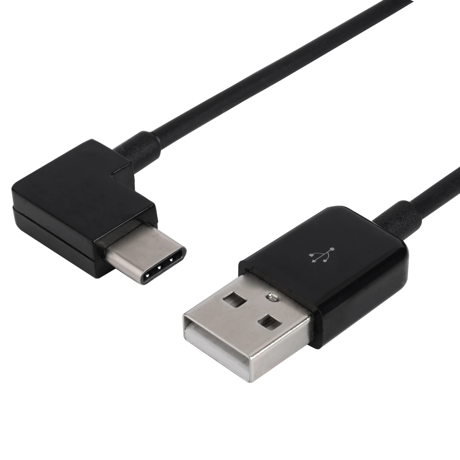 

CY Right Angled Type C USB-C to USB 2.0 Cable 90 Degree Connector for Tablet & Mobile Phone 20cm