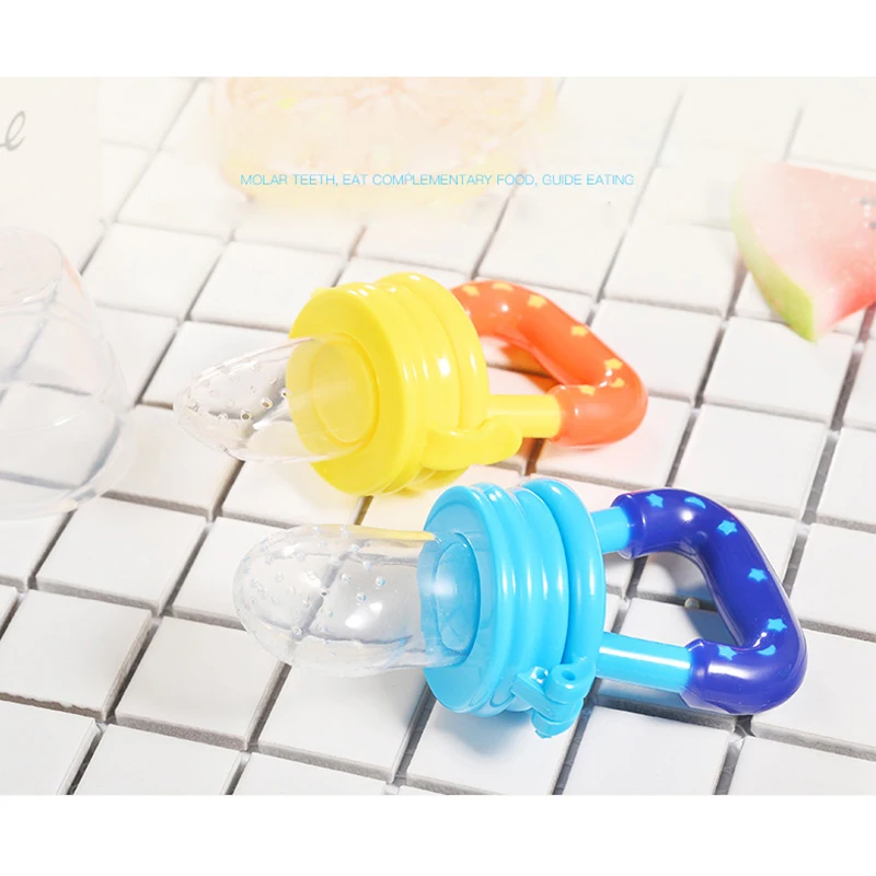 Kids Nipple Fresh Food Milk Nibbler Feeder Feeding Safe Baby Supplies Nipple Teat Pacifier Bottles