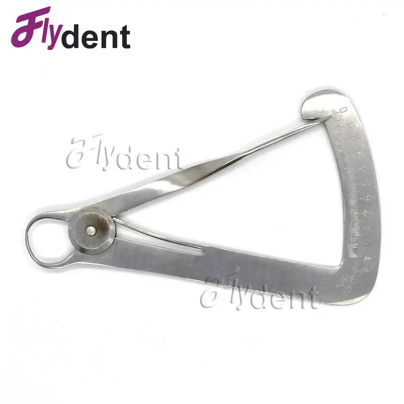 Calibre dental caliper dentista ferramentas pinça dental para metal/cera ferramenta de laboratório dental