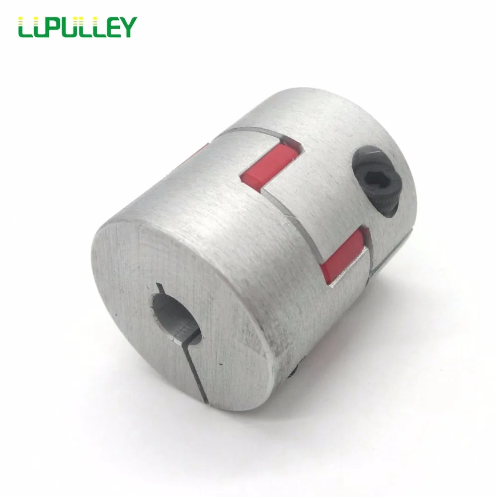 

LUPULLEY Flexible Jaw Shaft Coupler Clamp Plum Spider Coupling D55mm*L78mm Bore 10/11/12/12.7/14/15/16/17/18/19/20/22/24/25/28mm