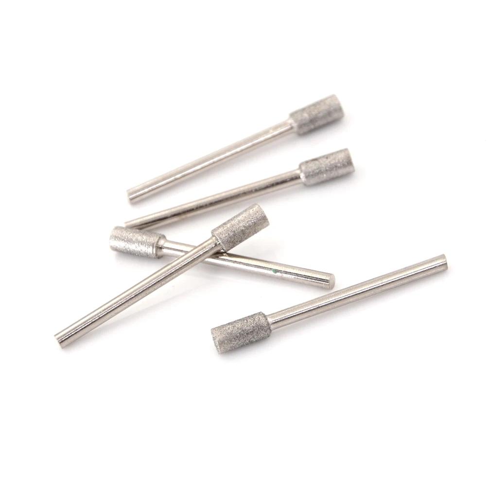 5PCS Chainsaw Sharpener Burr Stone Chain Saw Sharpening