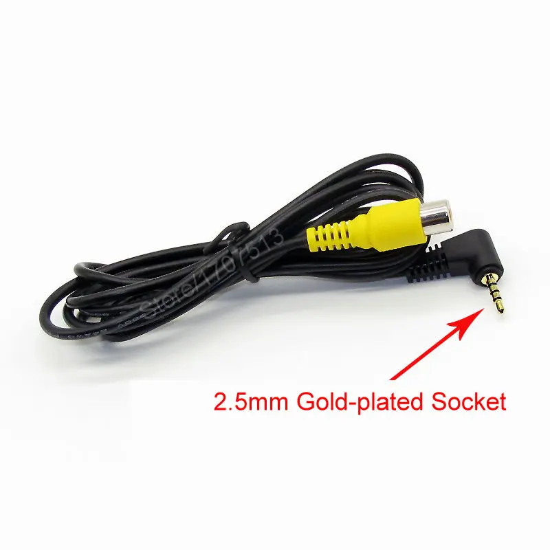 

GPS Portable Navigation Rear View Video Input 2.5mm Stereo Plug To the Lotus Head AV Cable