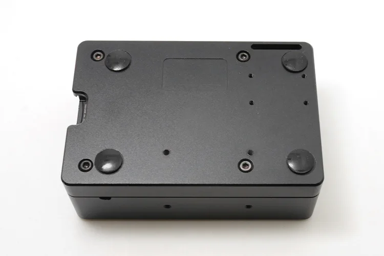 UGEEK Raspberry Pi Aluminium CNC fall Kit Für UGEEK HD 3,5 zoll screen Raspberry Pi 3B 2B 3B + 4B | Passive WiFi & Bluetooth
