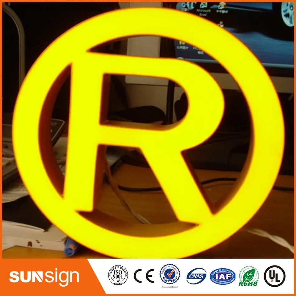 Diy Super Heldere Hoge Kwaliteit Reclame Acryl Led Letters