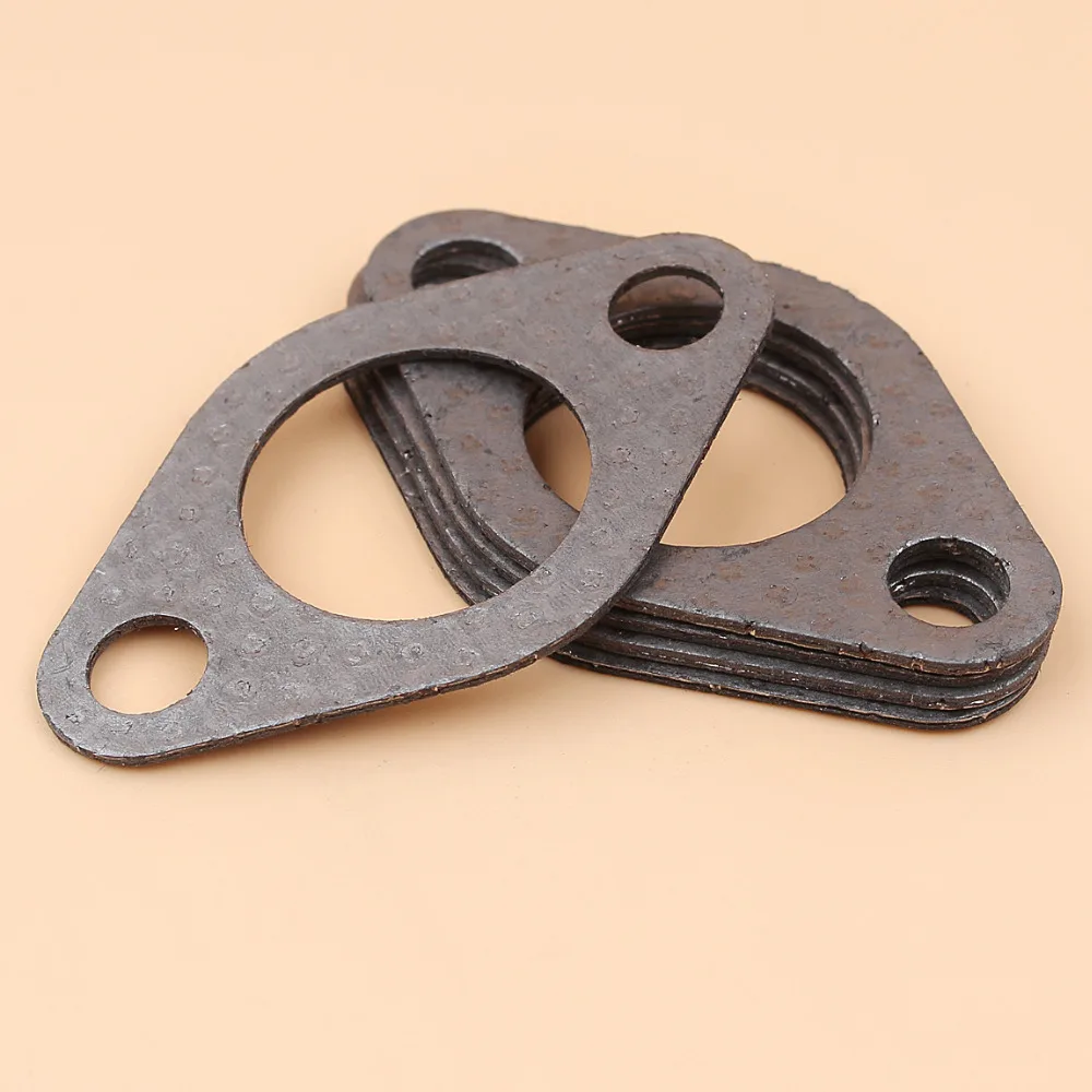 5Pcs/lot Muffler Gasket Fit Honda GX270 GX390 GX340 GX240 188F 190F 5.5KW 6.5KW Small Gasoline Engine Motor Petrol Generator