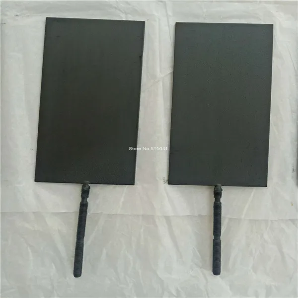 titanium anode mesh with iridium and ruthenium Coating 1.8*45mm*90mm with connection 5.0*50mm    ,free shipping