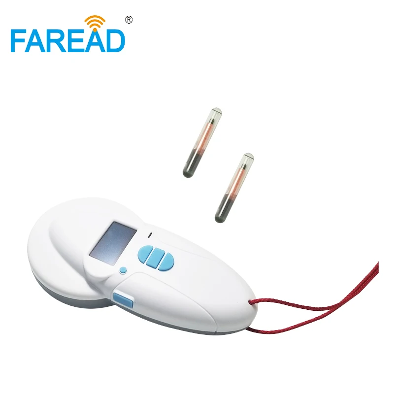안드로이드 앱 134.2/125KHz FDX-B/A HDX RFID 임플란트 ID 마이크로칩 스캐너 동물 개 고양이 애완동물 마이크로칩 리더(수의사용)