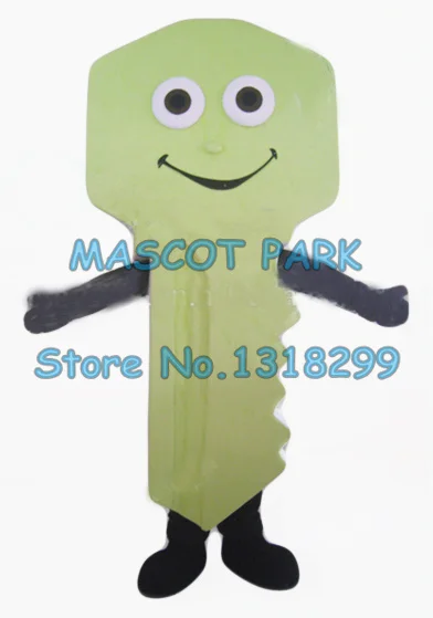 Mascot Happy Key Mascot เครื่องแต่งกายผู้ใหญ่ขนาด (เปลี่ยนสีได้) ปลอดภัย Key Theme Anime Cosplay เครื่องแต่งกาย Carnival Fancy Dress