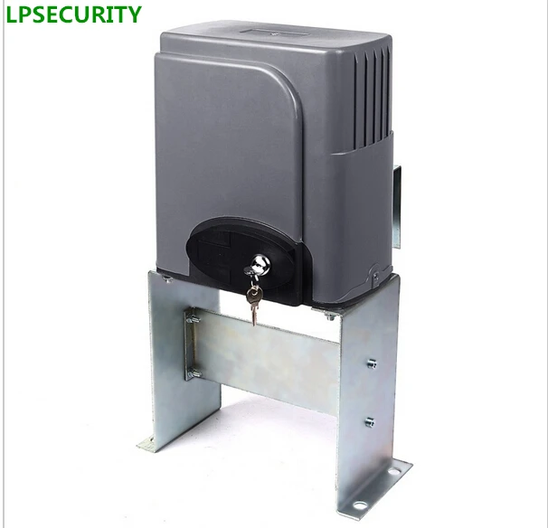 LPSECURITY 600kg chain drive sliding gate opener/electric gate motors 120V 230V with two remote controls 6m/20ft chains