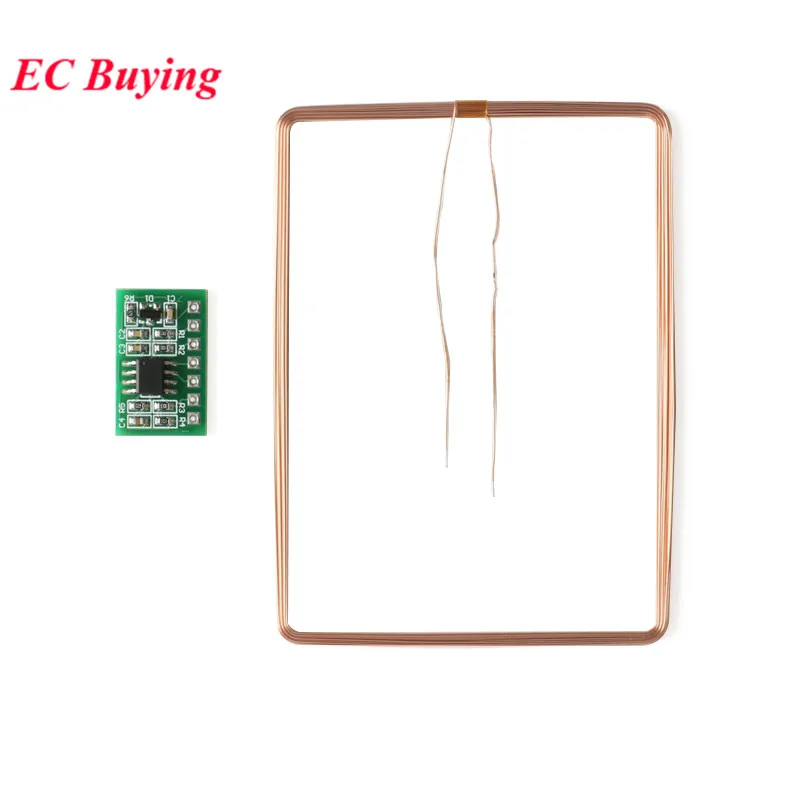 2Pcs/1pc UART 125Khz EM4100 RFID Card RFID Reader Module For Arduino Fingerprint ID Card Parking Lot Access Control Card Reader