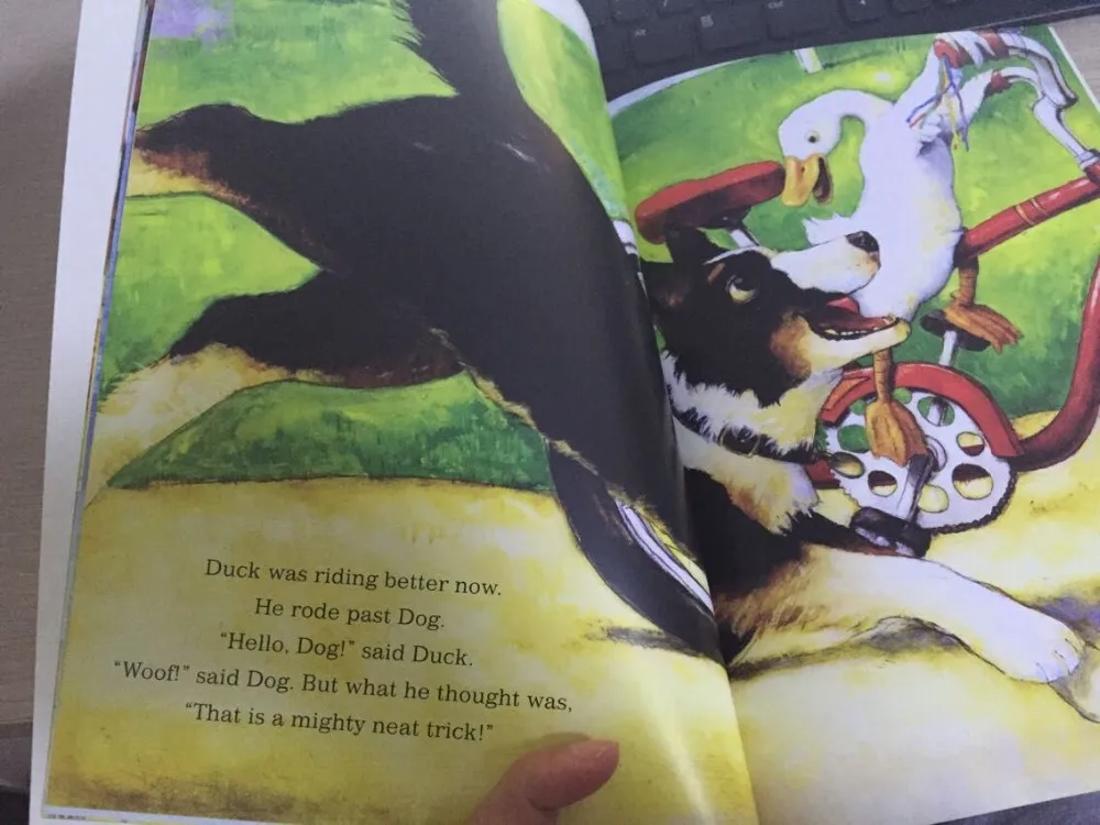 ديفيد شانون-كتاب مصور كلاسيكي للأطفال ، لعبة بطة على دراجة Caldecott ، قراءة ميدالية ، كتب إنجليزية للأطفال من 0 إلى 8 سنوات