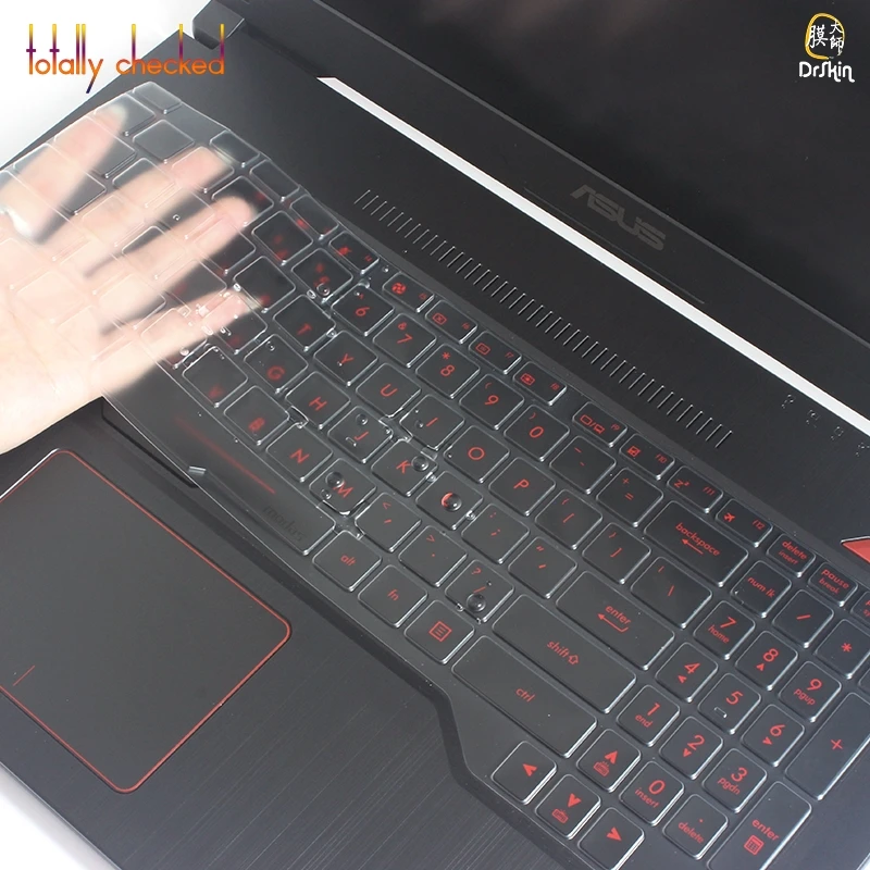 Ultra thin TPU laptop Keyboard Cover Skin Protector For Asus ROG FX503VD FX503VM ROG STRIX GL703VD GL703VM 17