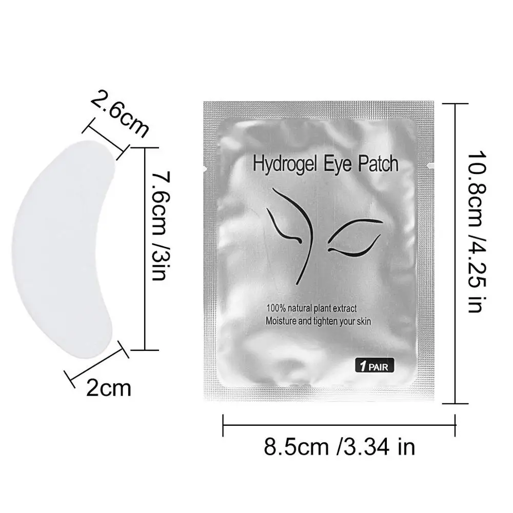 50/100 คู่ขนตาภายใต้ Eye Pads Lash Eyelash Extension กระดาษแพทช์ Eye เคล็ดลับสติกเกอร์ Wraps Make Up Tools