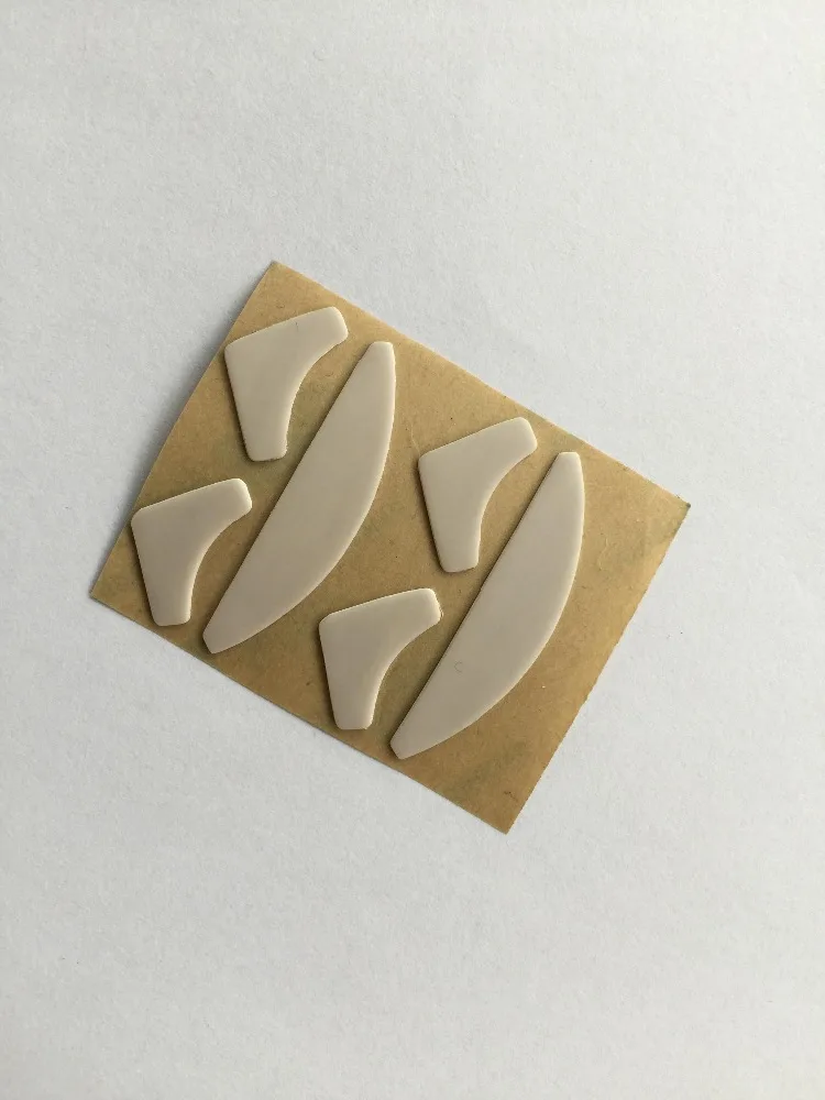 Mouse Skate/Mouse Feet untuk Razer Deathadder , 2 Sets Mouse Replacement Feet, Putih, Hitam