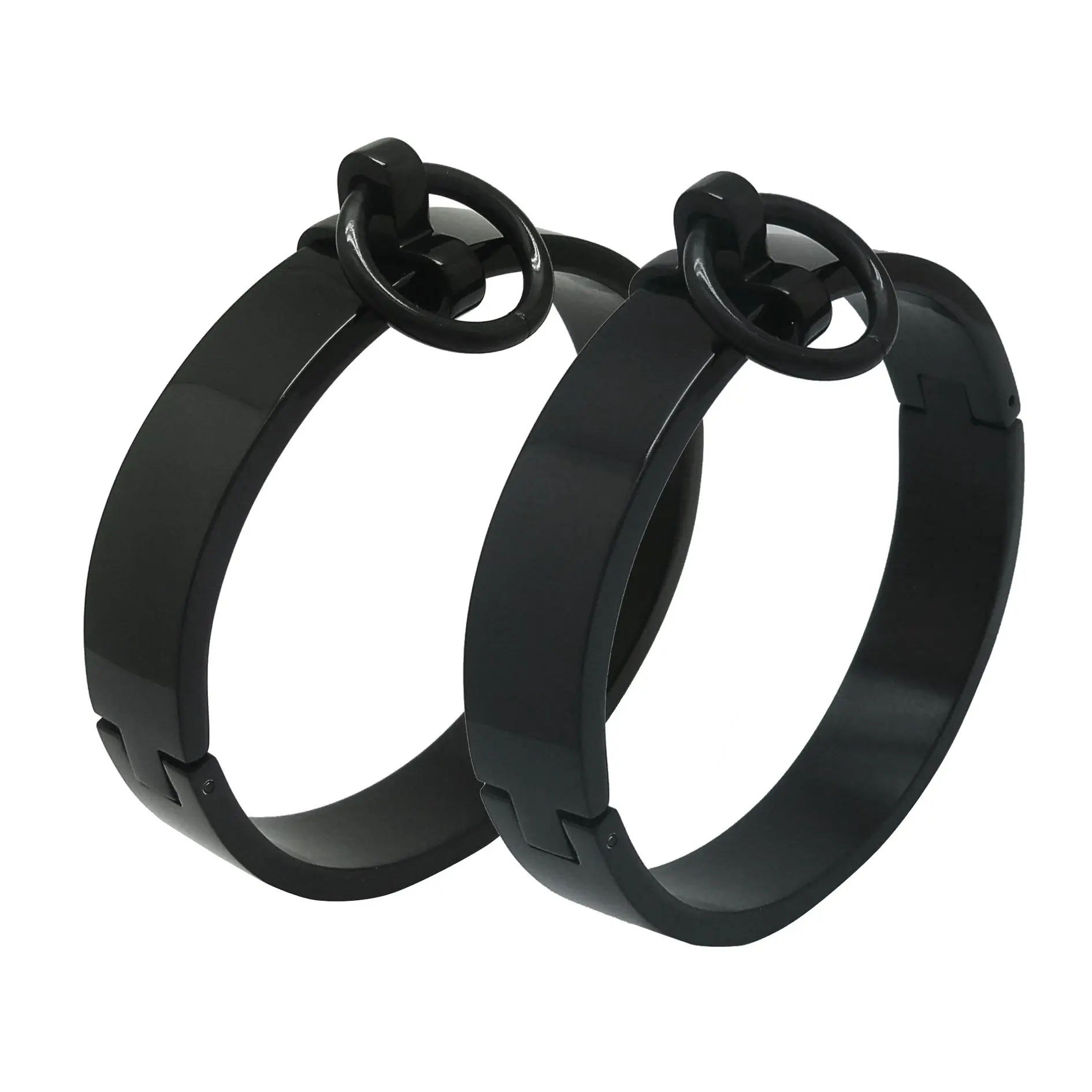 Afsluitbare roestvrijstalen pols- en enkelboeien, slavenarmbanden, sieraden met zeskantsleutel - beperkingsmiddelen voor feestjes