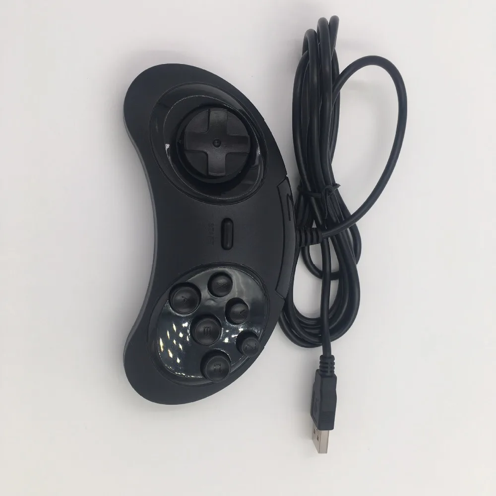 Wired USB Game Controller Joypad for SEGA Genesis/MD2 Y1301/ PC /MAC Mega Drive