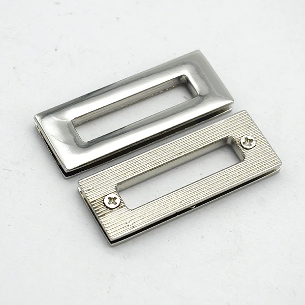 

40 pcs high quality Silver Rectangle Alloying Grommet Eyelet , 1 1/2 Inch