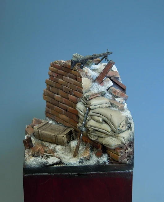 1/35 ancient Scene base 50MM*50MM (HAVE parts )    Resin Model Miniature gk Unassembly Unpainted