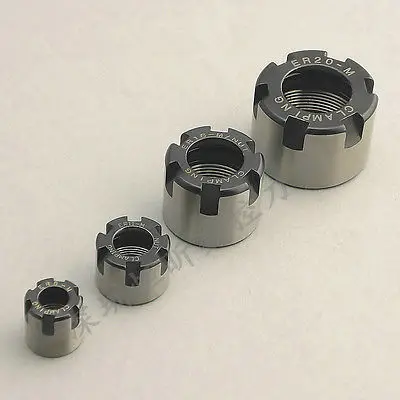 ER16 M type Collet Clamping Nut for CNC Milling Collet Chuck Holder Lathe XWJ