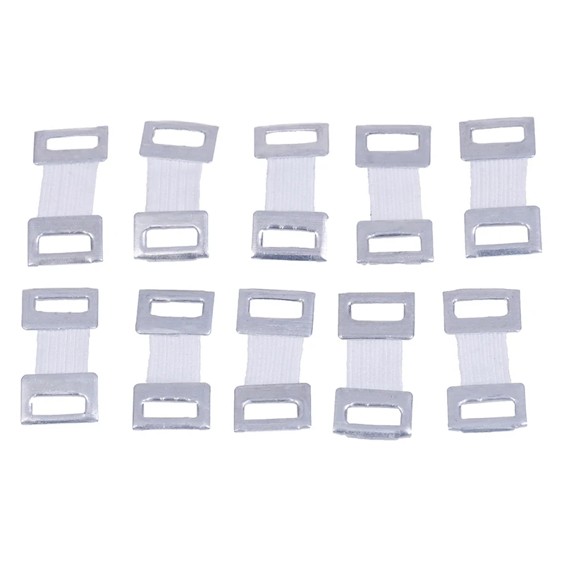 10/30Pcs Elastic Bandage Wrap Stretch Metal Clips Fixation Clamps Hooks First Aid Kit for Sport Replacement Bandage Clips