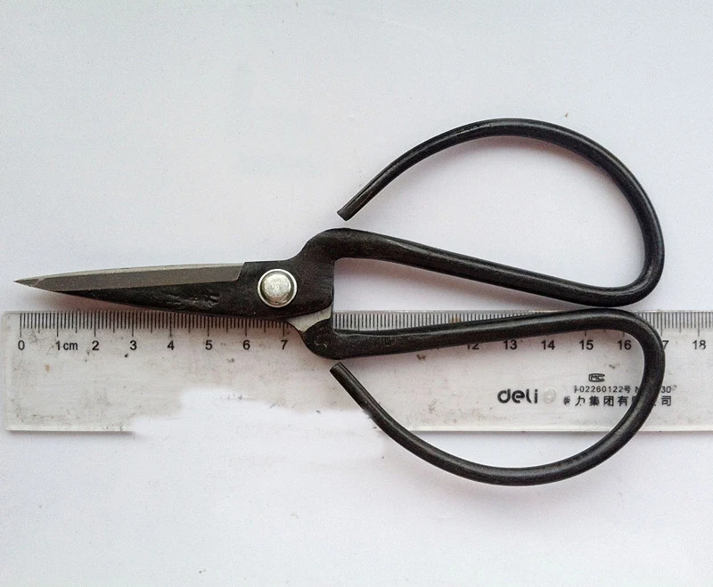 

overall length 168mm forged steel coated scissors traditional vintage carbon steel bonsai tool scissors 50pcs lot DHL shipping