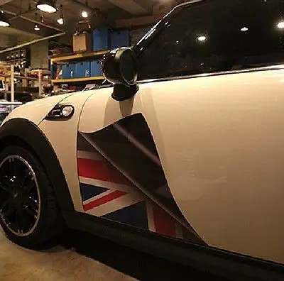 Union jack Car Door Decoration Sticker Decal For BMW  Mini Cooper R55 R56 R60 R61 F55 F56