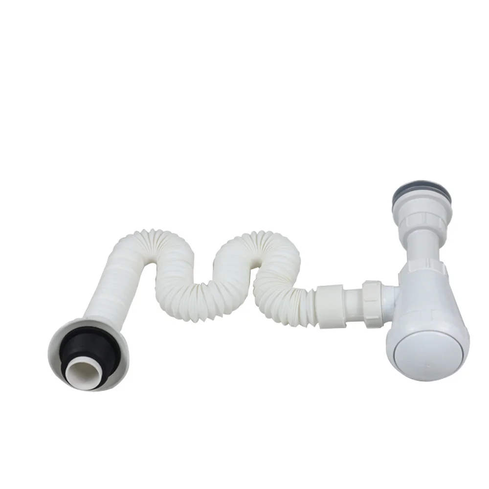 Talea Basin sink drain Kit Two kinds Drain pipe into the wall or into the ground Bathroom filter Drain Strainer Waste