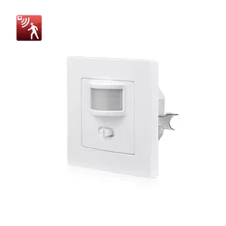 Automatic ON / OFF Infrared PIR Motion Sensor Light Switch AC110-240V Human Body Move IR Induction Recessed Wall Mounted Switch